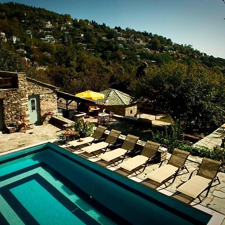 Archontiko Stathopoulou Otel Agios Georgios Nilias Dış mekan fotoğraf