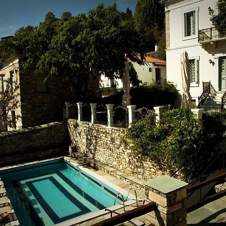 Archontiko Stathopoulou Otel Agios Georgios Nilias Dış mekan fotoğraf