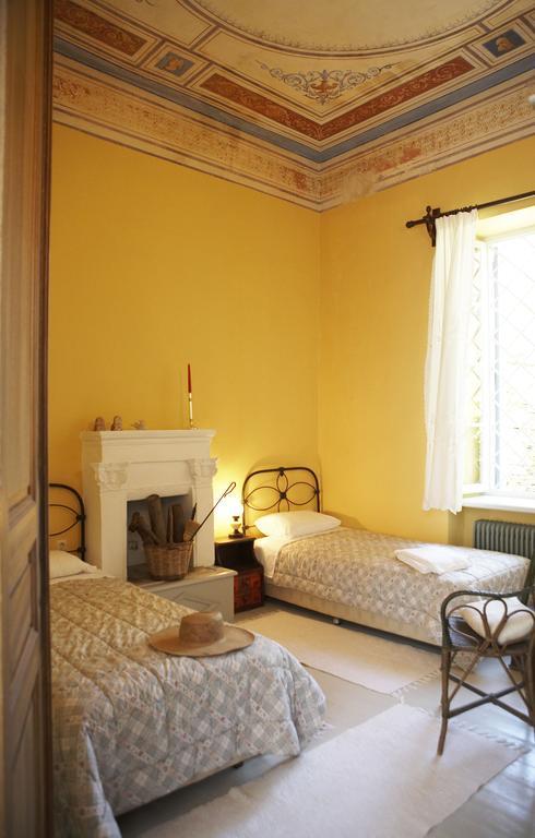Archontiko Stathopoulou Otel Agios Georgios Nilias Oda fotoğraf