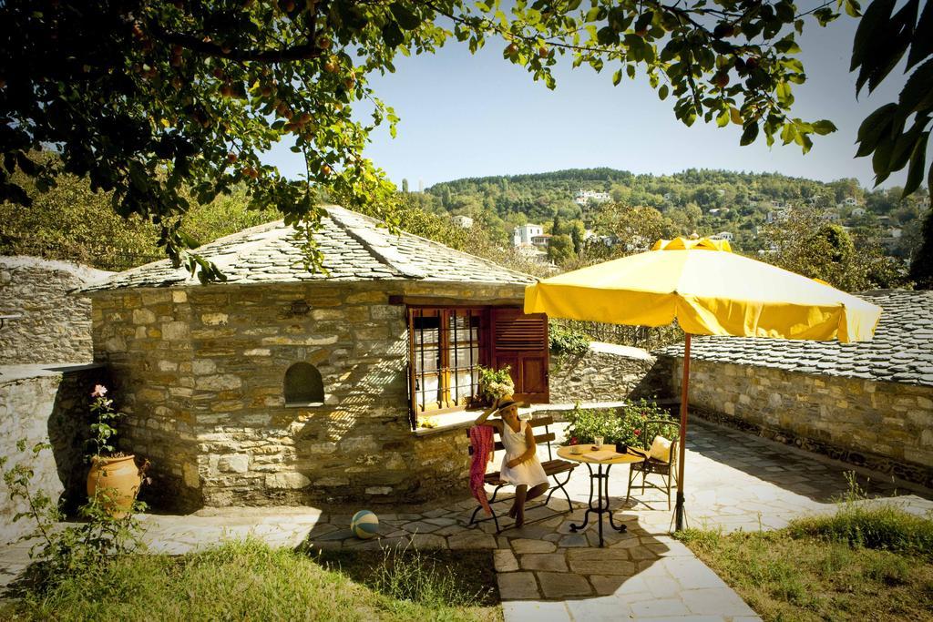 Archontiko Stathopoulou Otel Agios Georgios Nilias Oda fotoğraf