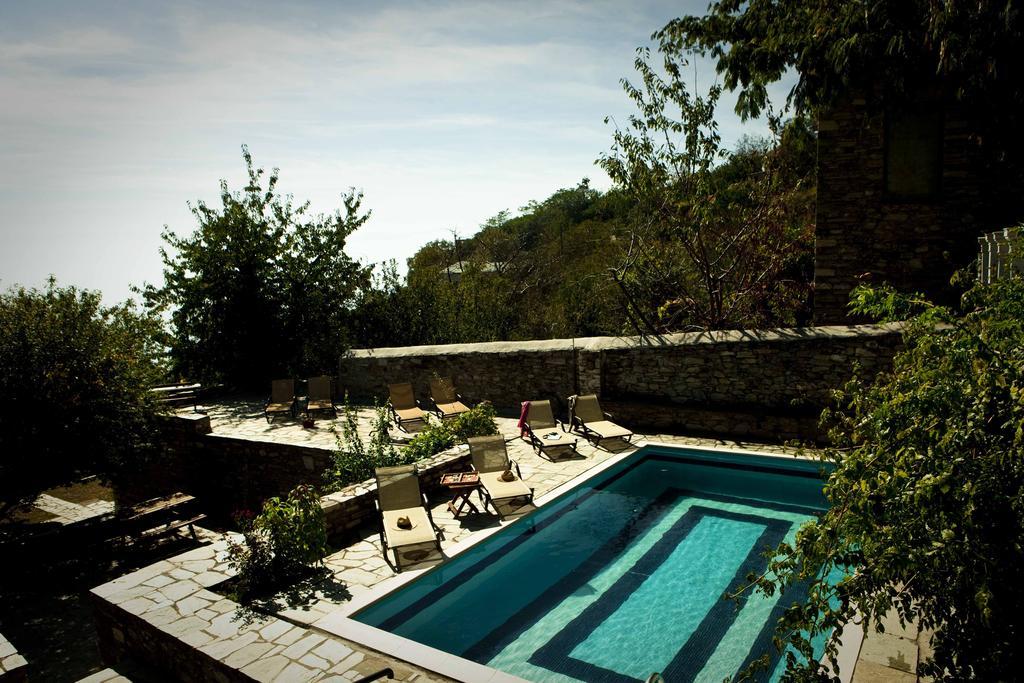 Archontiko Stathopoulou Otel Agios Georgios Nilias Dış mekan fotoğraf
