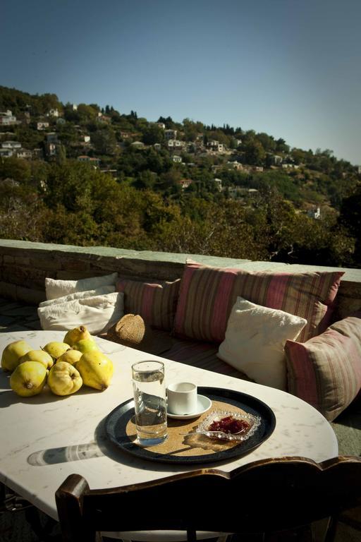 Archontiko Stathopoulou Otel Agios Georgios Nilias Dış mekan fotoğraf