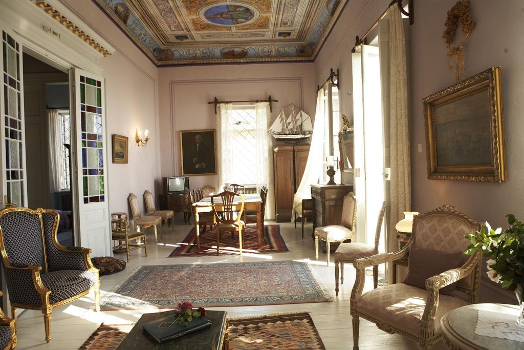 Archontiko Stathopoulou Otel Agios Georgios Nilias Dış mekan fotoğraf